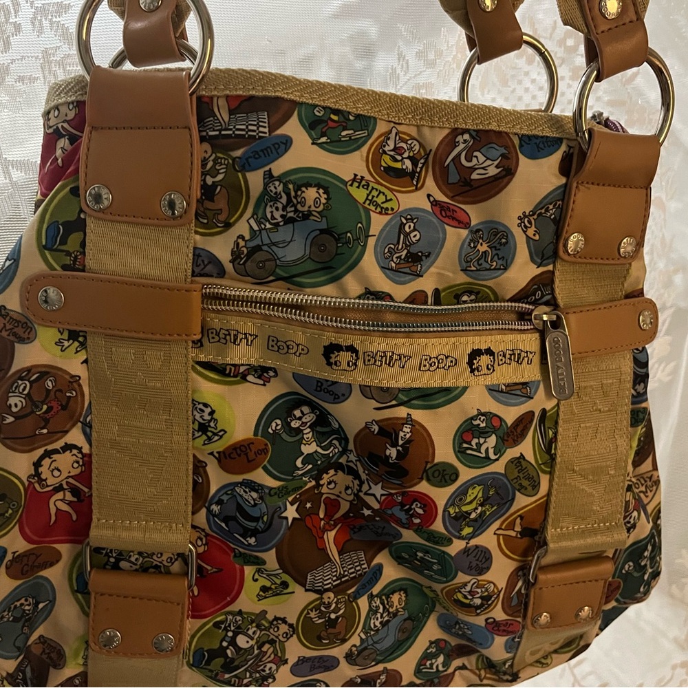 Betty Boop Multicolor Men's Bag